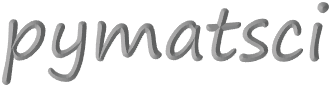 pymatsci